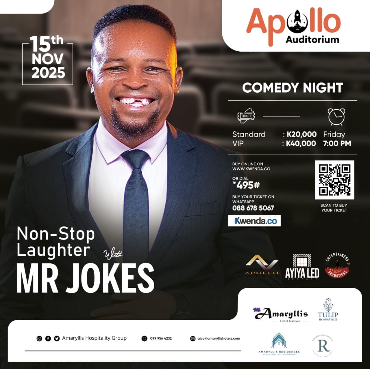 Comedy Night with Mr Jokes