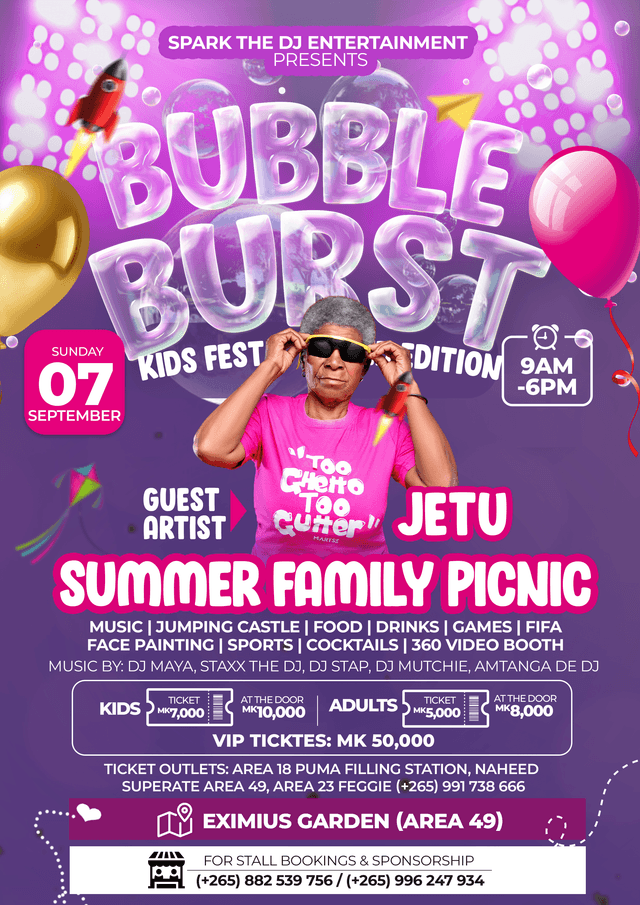 Bubble Burst Kids Fest