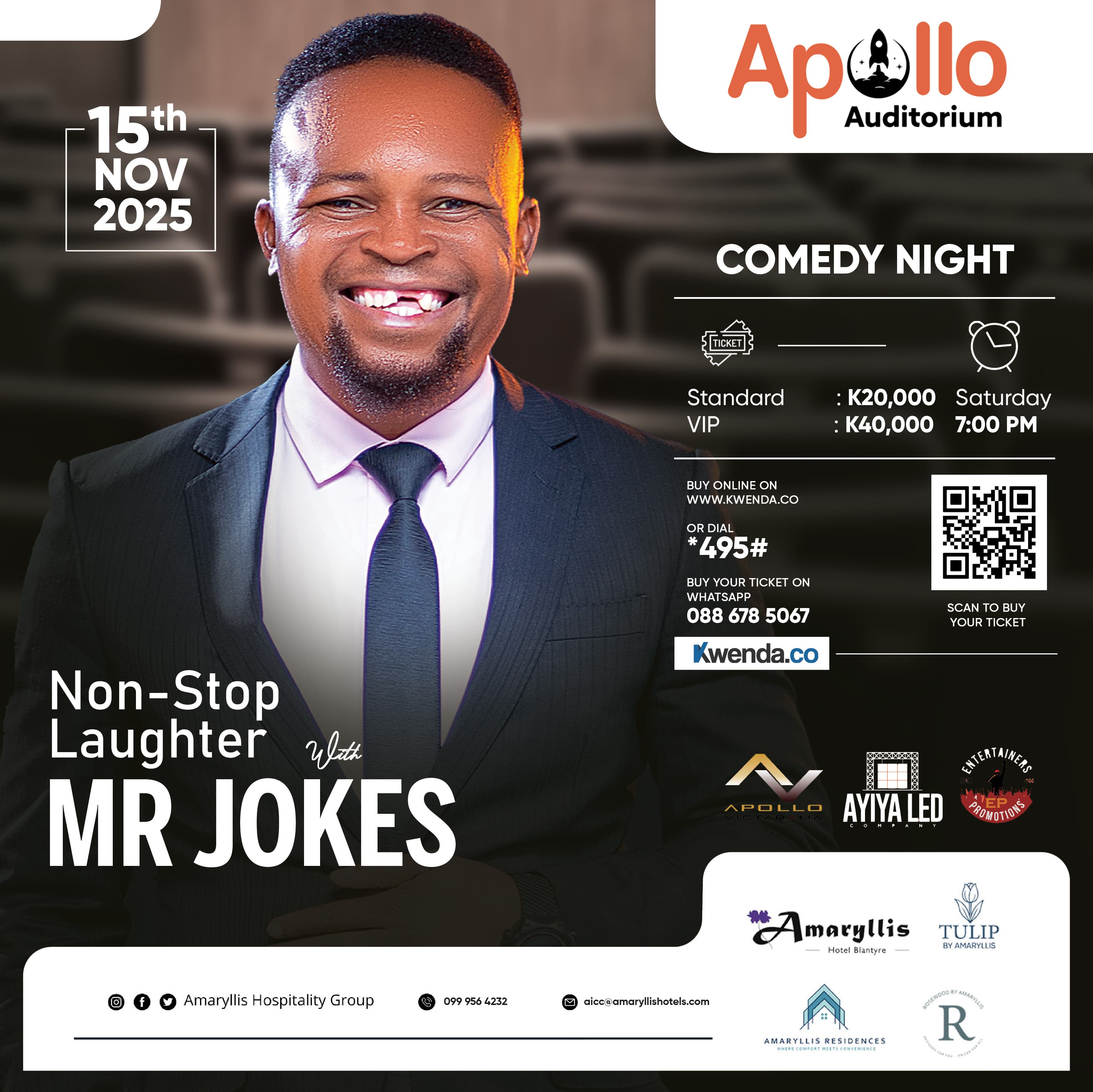 Comedy Night with Mr Jokes