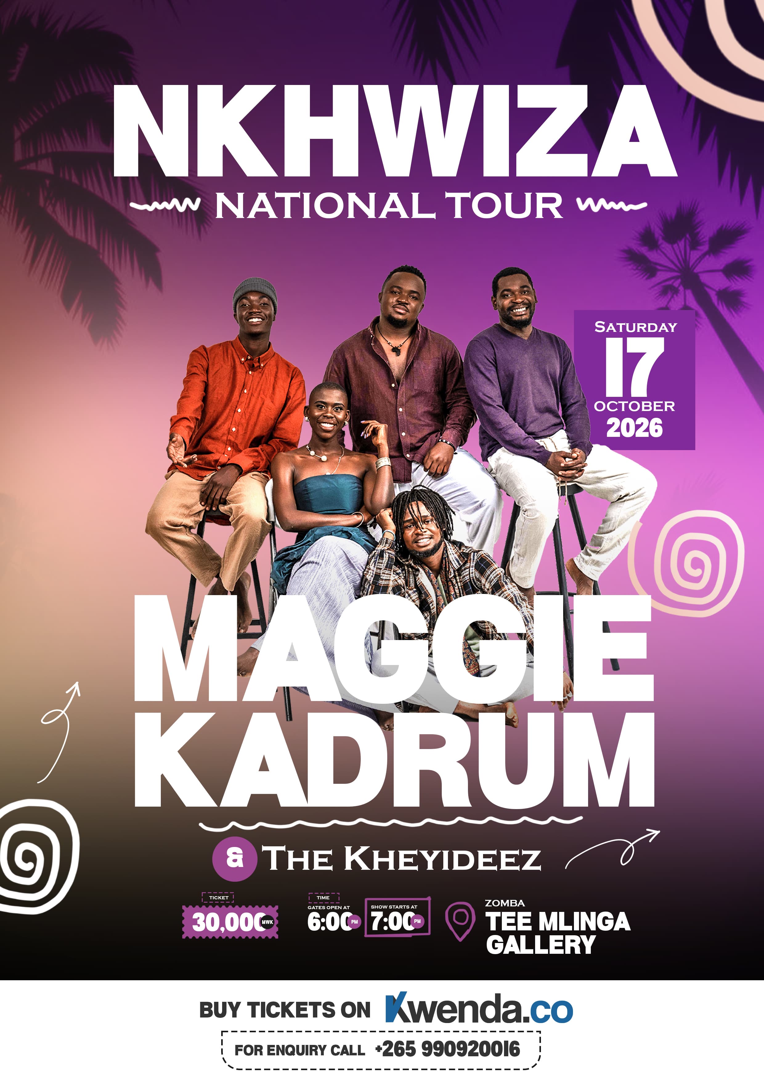 MAGGIE KADRUM NKHWIZA NATIONAL TOUR (ZOMBA)
