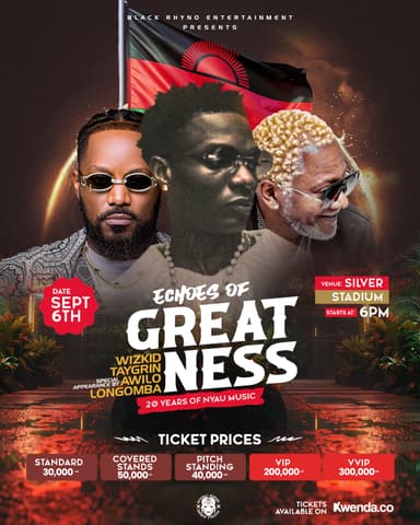 Echoes of Greatness - 20 Years of Nyau Music