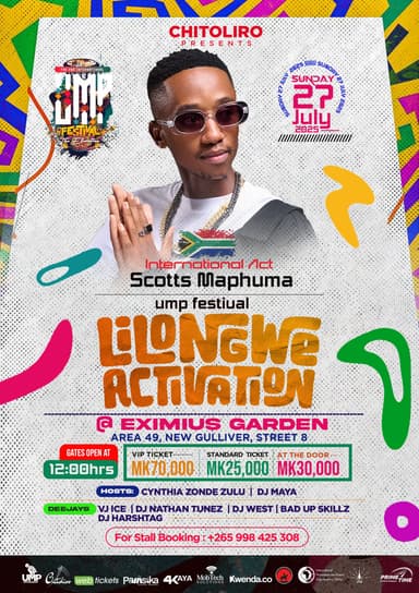 Lilongwe Activation: Scotts Maphuma