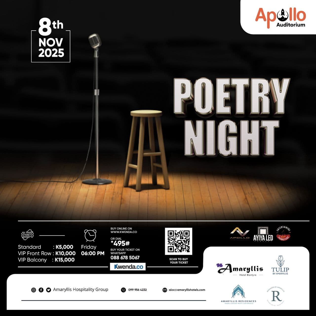 Apollo Poetry Night