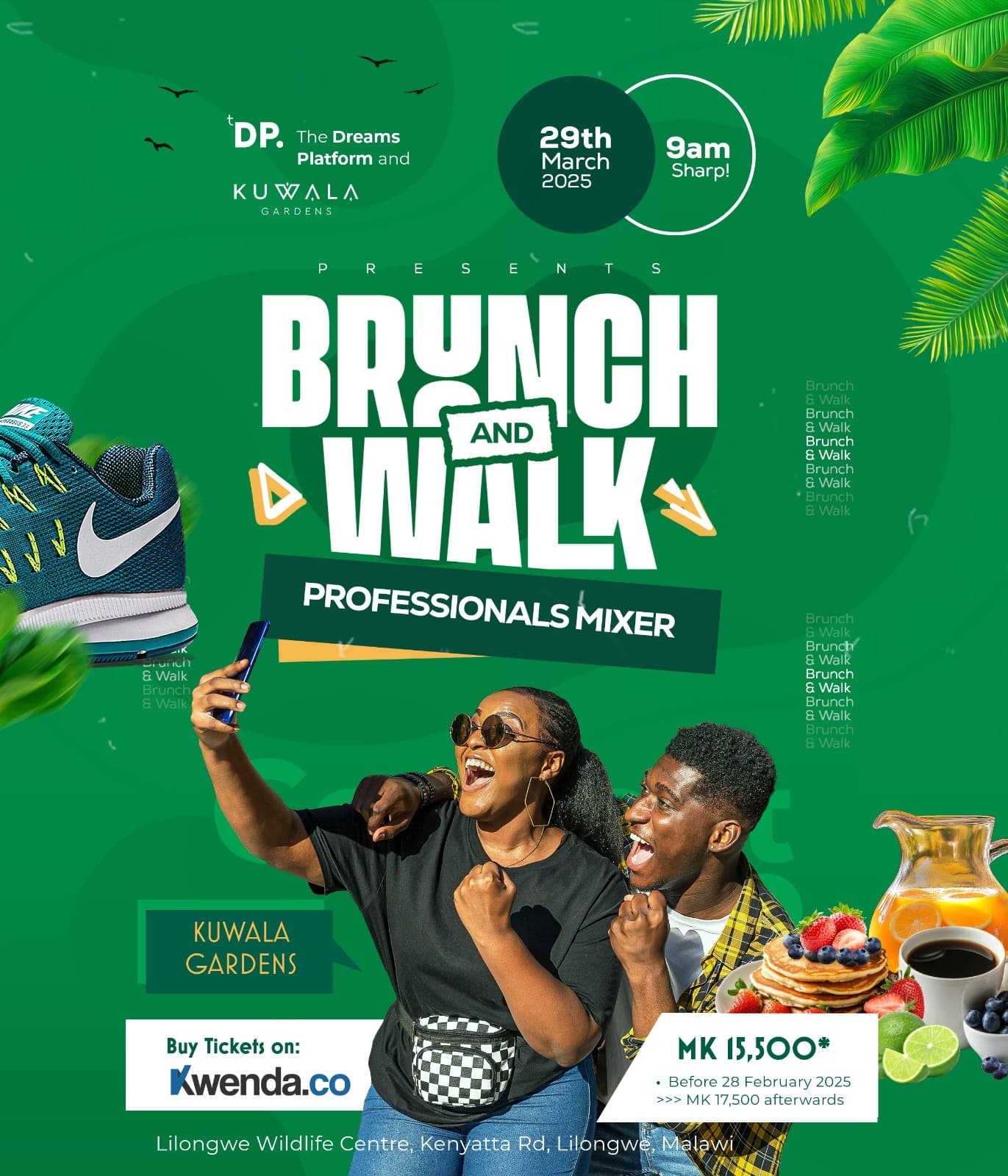 BRUNCH & WALK PROFESSIONAL MIXER