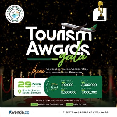 Malawi Tourism Industry Awards (MTIA) Gala 2025