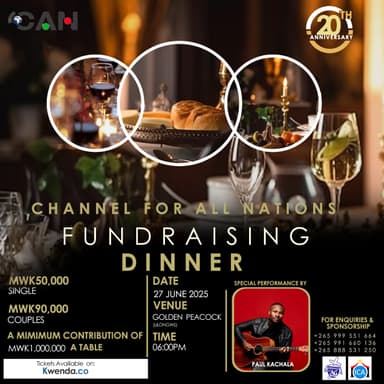 CAN 20th Anniversary Fundraising Dinner
