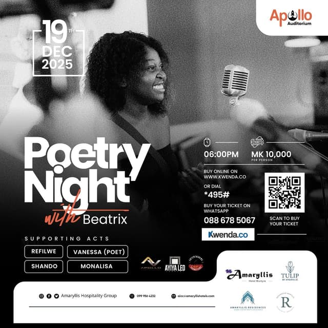 Poetry Night with Beatrix