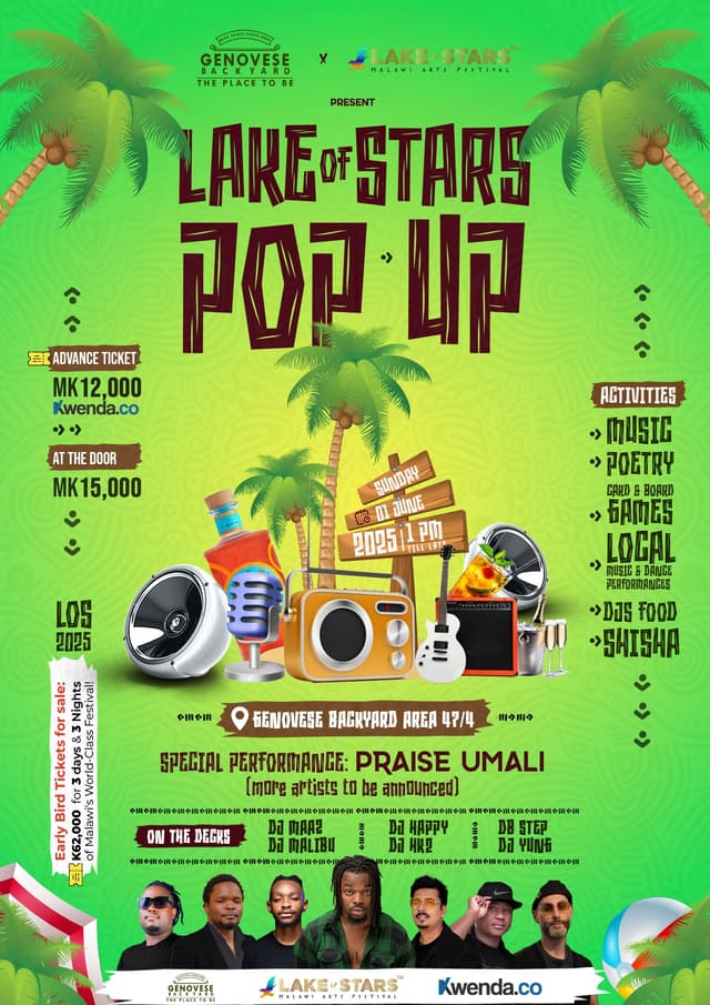 Lake of Stars Pop Up