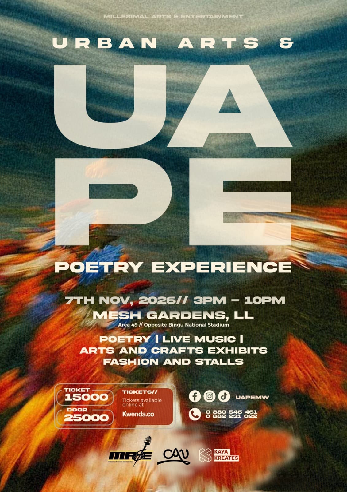 URBAN ARTS & POETRY EXPERIENCE 