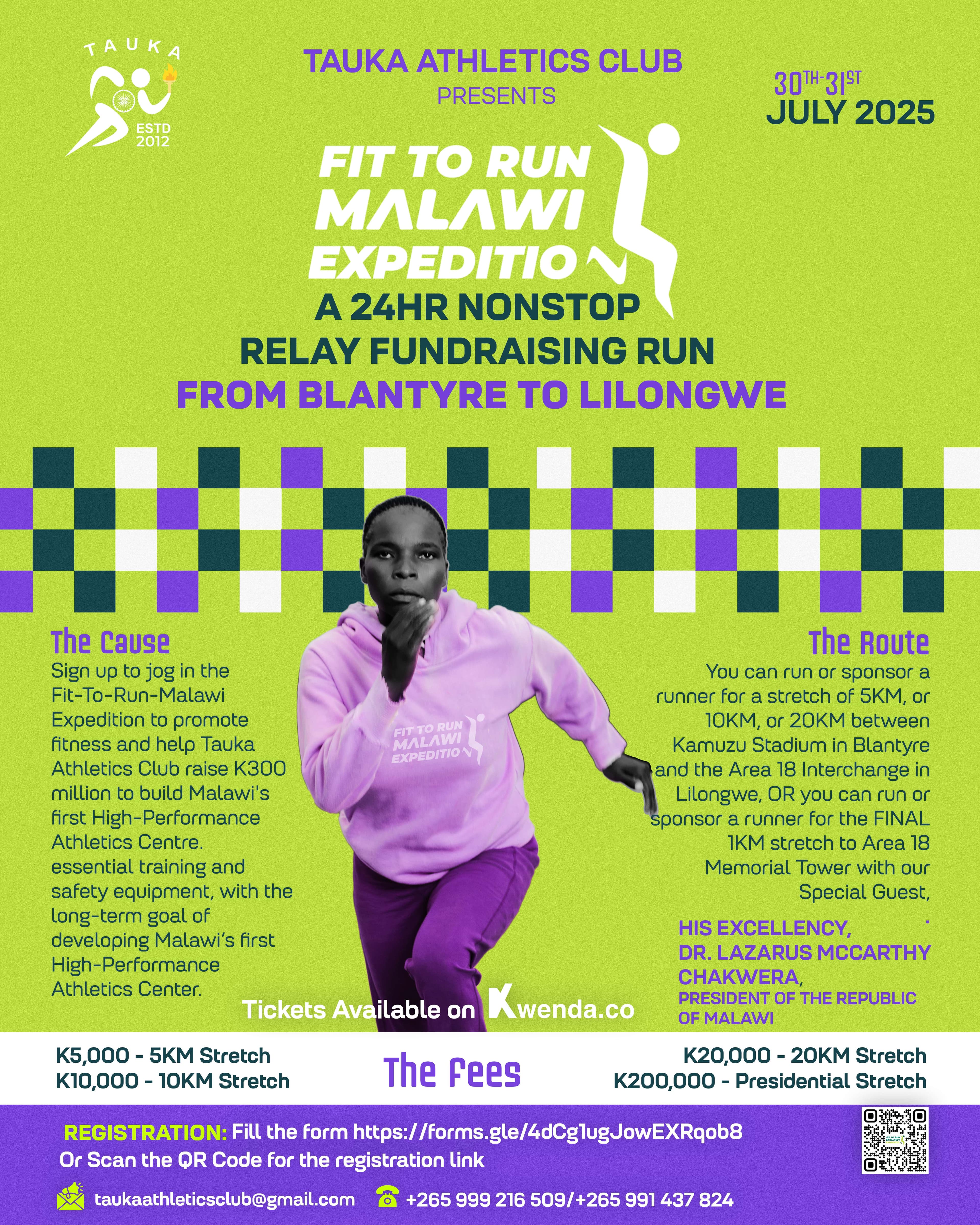 Fit to Run Malawi Expedition