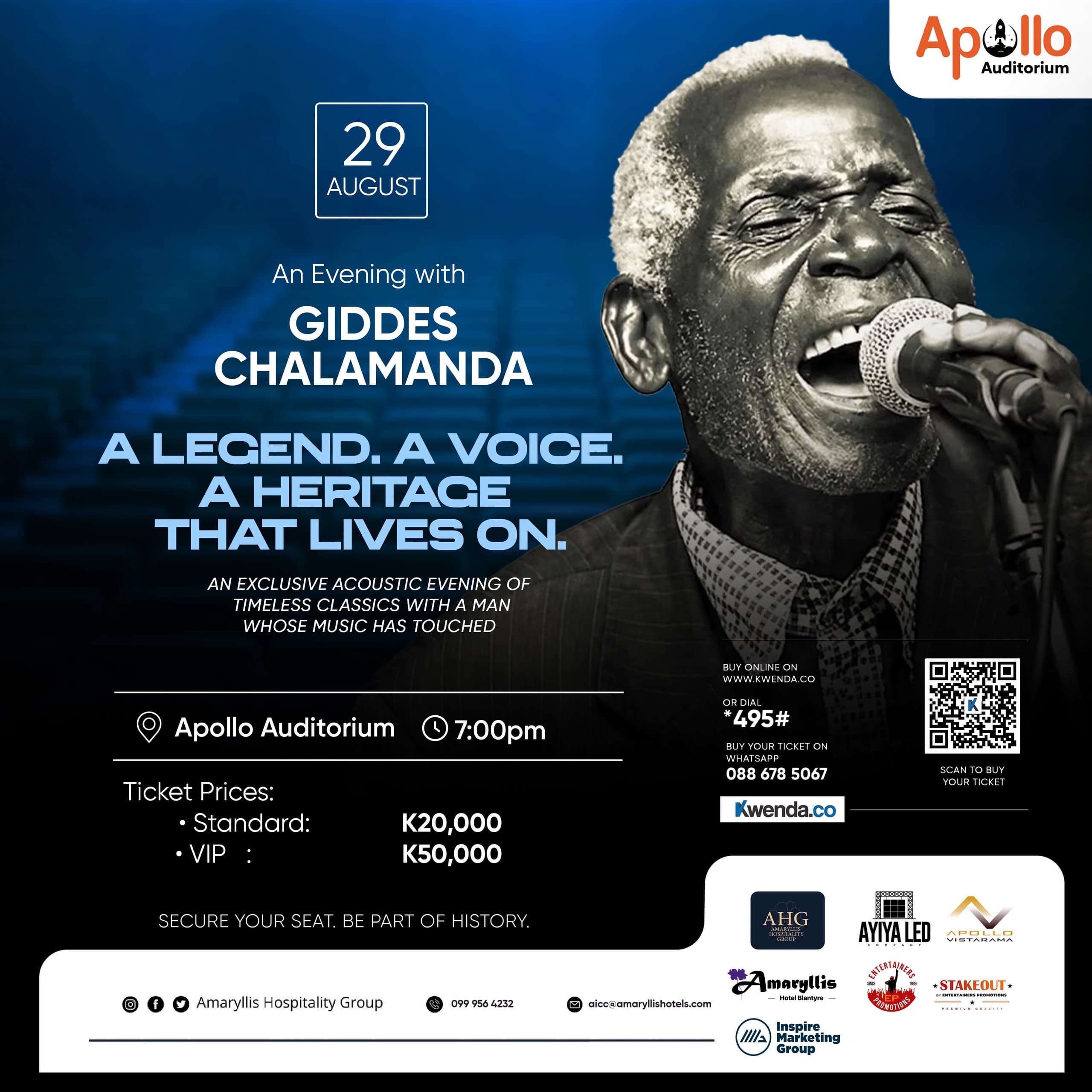 AN EVENING WITH GIDDES CHALAMANDA