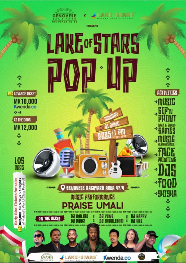 Lake of Stars Pop Pup