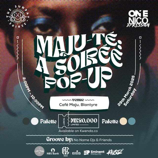 Maju-té: a Soirée Pop-Up