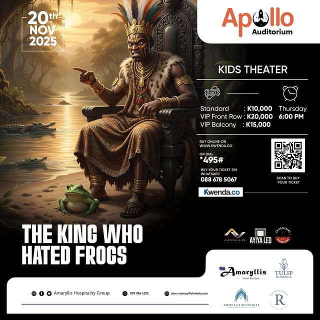 Kids Theater: The King Who Hated Frogs