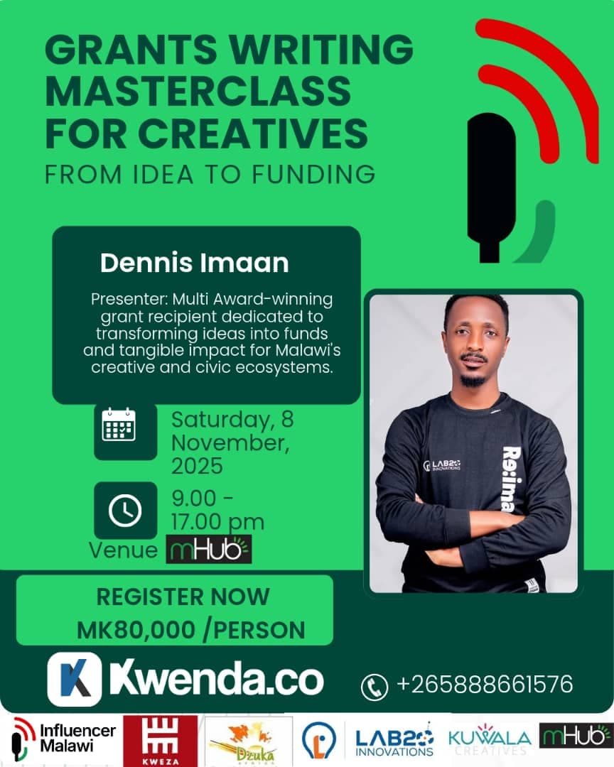 Grant Writing Masterclass for Creatives