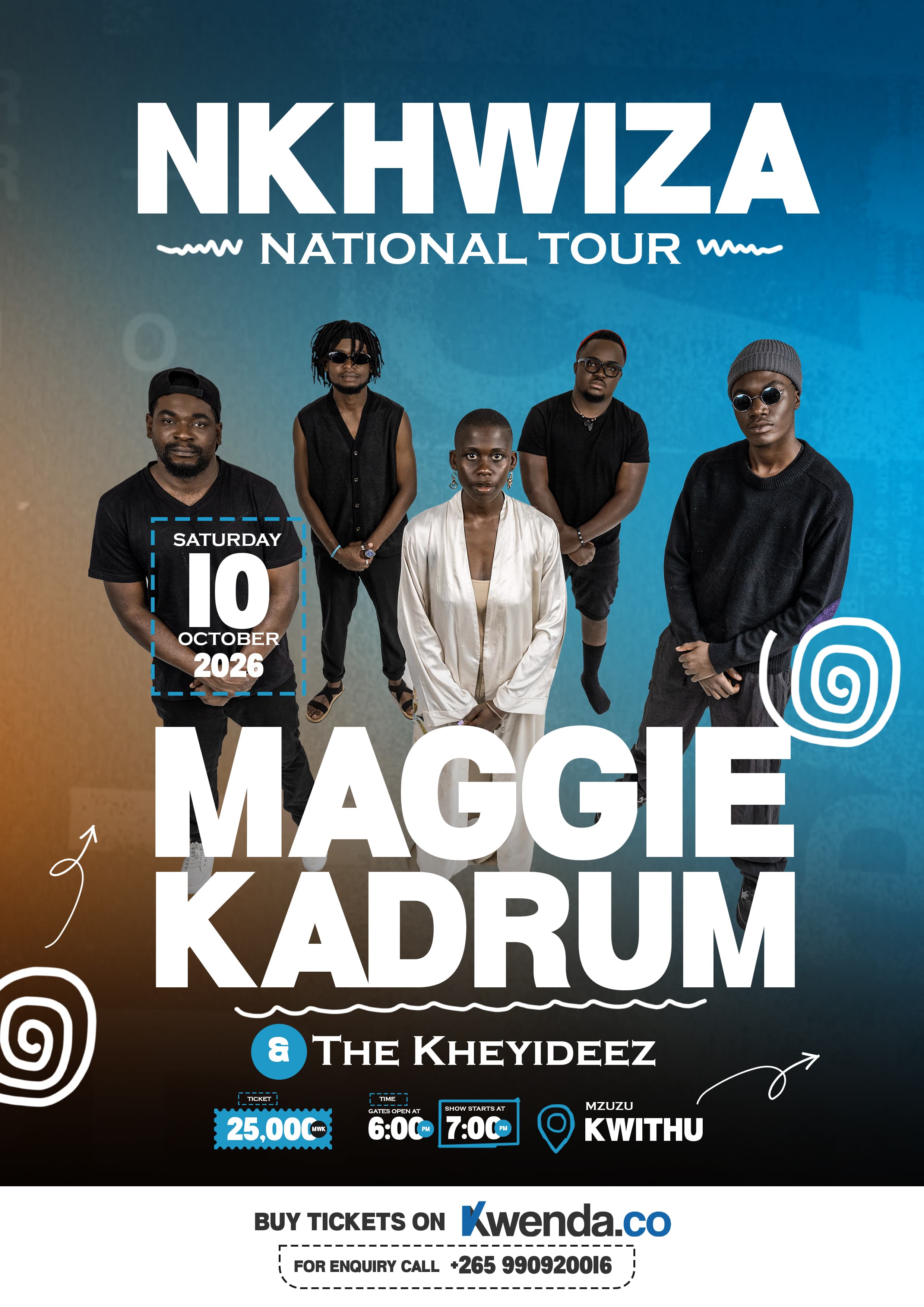 MAGGIE KADRUM NKHWIZA NATIONAL TOUR (MZUZU)