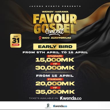 Wendy Harawa Favour Gospel Concert
