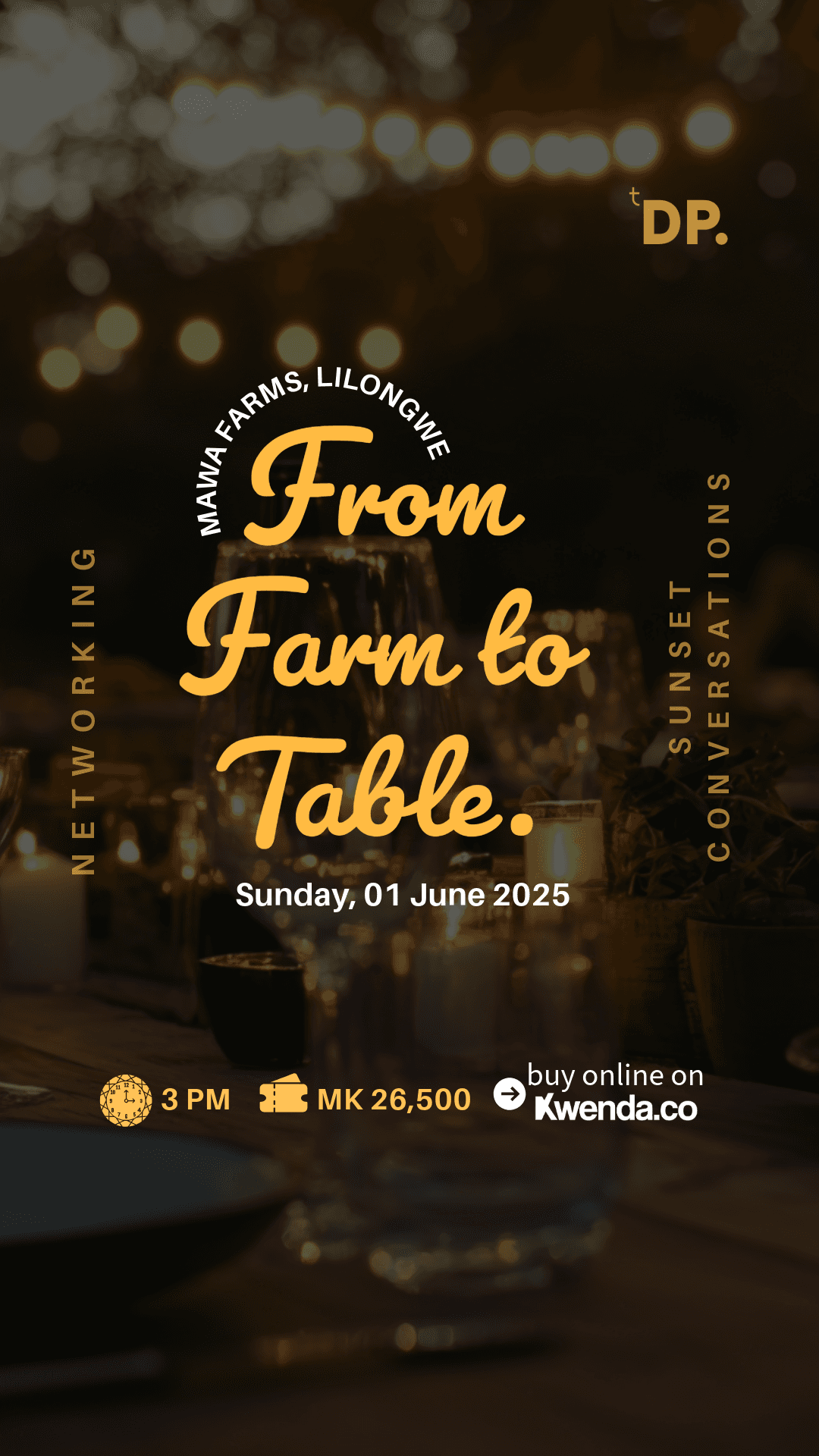 From Farm To Table: Networking Event 